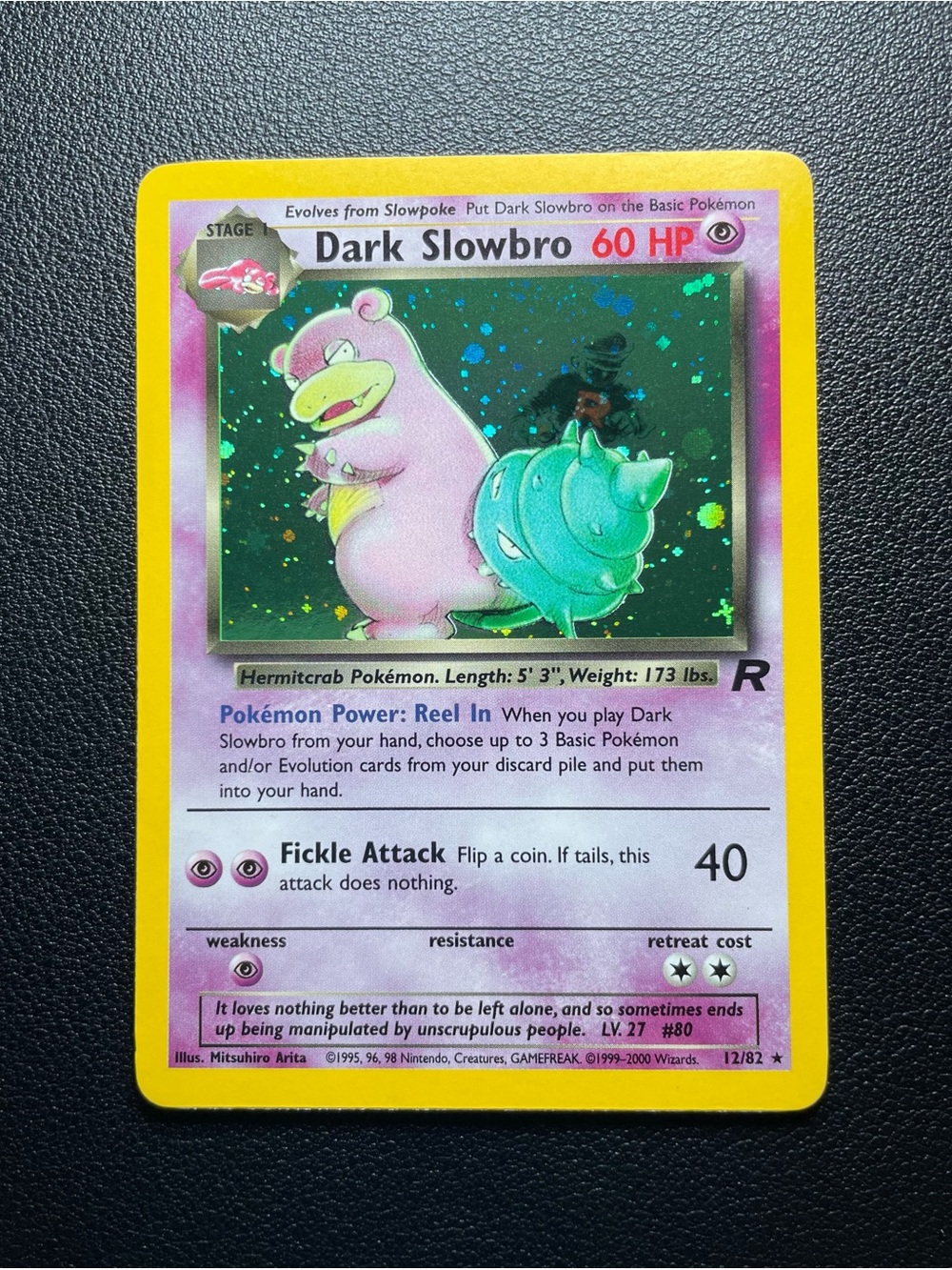 Dark Slowbro #12/Pokemon Team Rocket